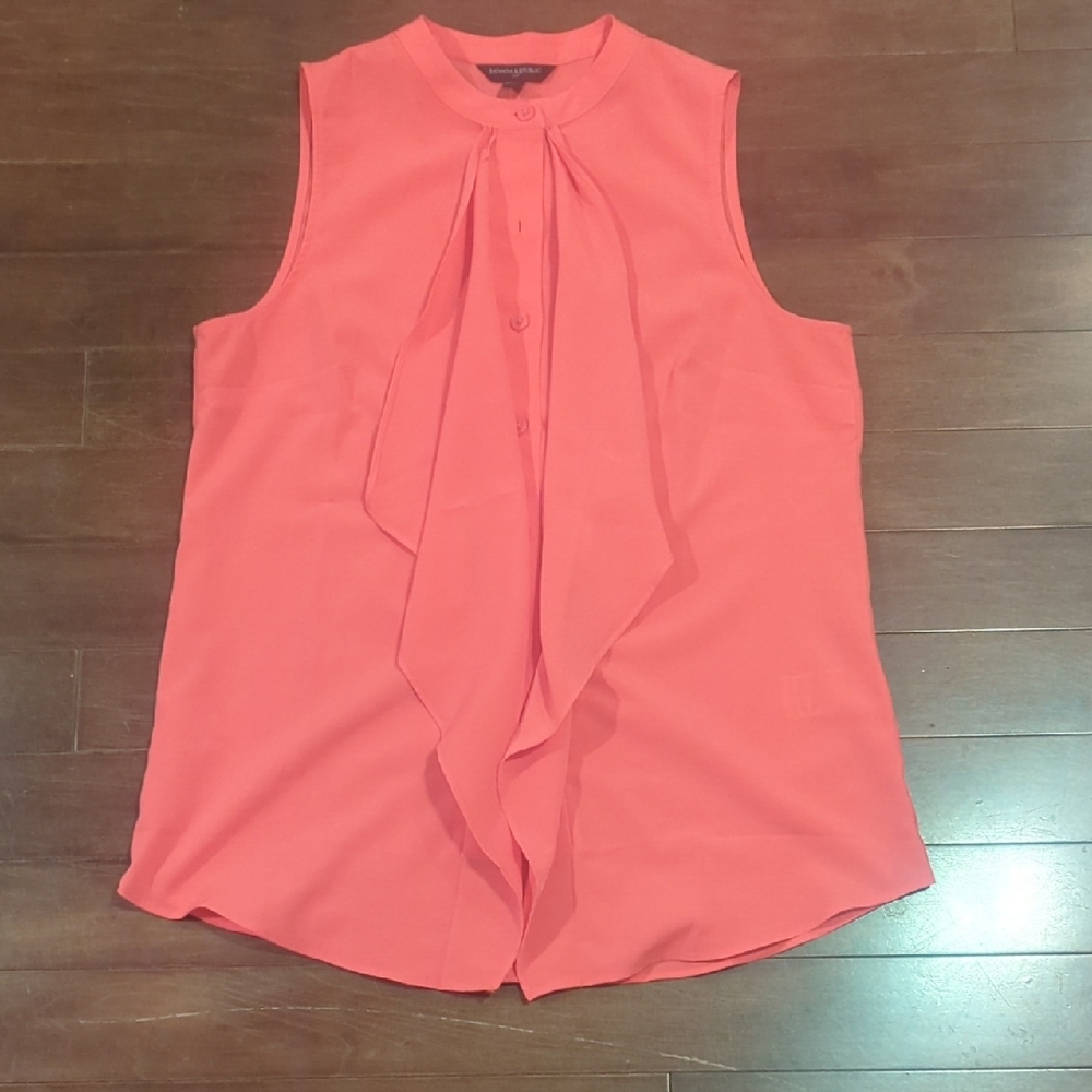 Banana Republic Coral Sleeveless Blouse